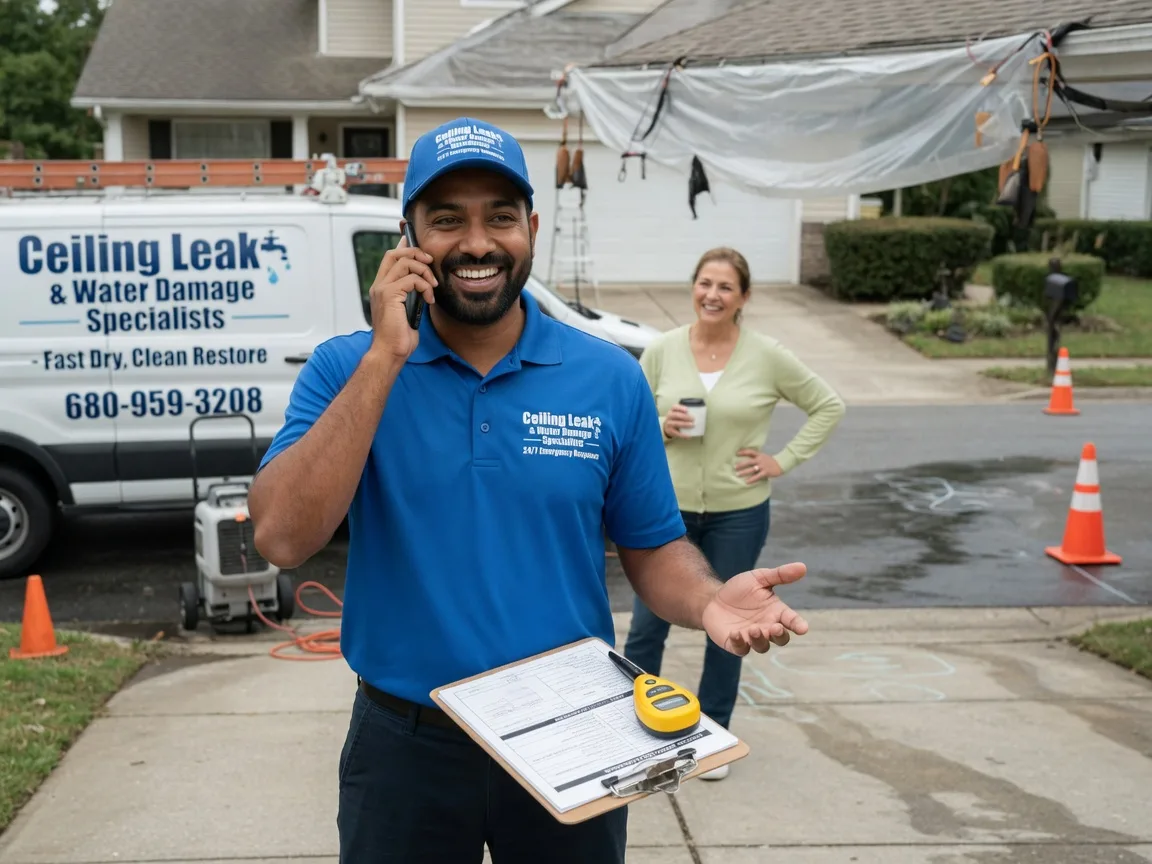 Ceiling Leak Cleanup Bartonsville, PA FAQs